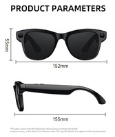 Lunettes de caméra M02 avec 800 millions de pixels, étui de charge, reconnaissance d'image IA et traduction en temps réel – Lunettes de soleil IA