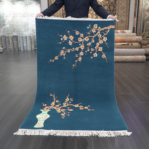 <span class=keywords><strong>Tappeto</strong></span> in <span class=keywords><strong>Lana</strong></span> Intrecciato a Mano 91x143cm, Lussuoso <span class=keywords><strong>Tappeto</strong></span> Cinese Fatto a Mano in <span class=keywords><strong>Lana</strong></span> - Product Image 2