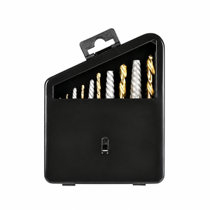 Juego de Extractores de Tornillos y Brocas de Rosca Izquierda, 10 Piezas, Kit para Extraer Tornillos Dañados, Extractor de Pernos Rotos para Reparación, 10 Piezas/Juego, M35 Izquierda - Product Image 3