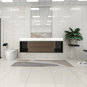Azulejos de Pared Interiores de Cerámica <span class=keywords><strong>Blanca</strong></span> de Lujo, 600x1200mm, Brillantes, 8MM de Grosor, Resistentes al Desgaste, Imitación Ladrillo Moderno, Porcelana para Escuelas - Product Image 3