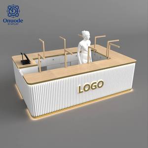 Kiosco de Joyería y Accesorios Personalizados |   Puesto de Venta de Joyería de Lujo |   Mostrador con Pantalla LED y Accesorios para Comercios Minoristas - Product Image 5