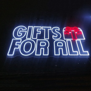 Thả vận chuyển treo tường tùy chỉnh quảng cáo Acrylic Logo Led Neon dấu hiệu - Product Image 4