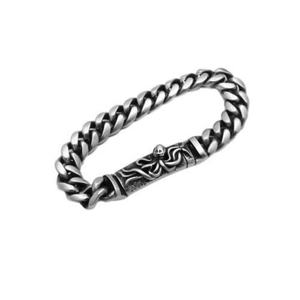 Pulsera de Cadena Cubana de Acero Inoxidable con Cierre Grabado de Pulpo, Estilo Gótico Vikingo, Joyería Duradera para Hombre, Uso Diario - Product Image 5