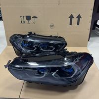 Pour BMW X5 G05 X6 G06 20-23, ensemble de phares LED haut de gamme démontés en usine, finition noire laser