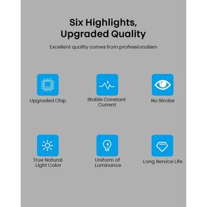 Kit d'éclairage LED officiel Creality Ender 3 V3 24V 5W Lumière douce Stroboscope Économie d'énergie Matériel PC Accessoires premium pour imprimante 3D - Product Image 5