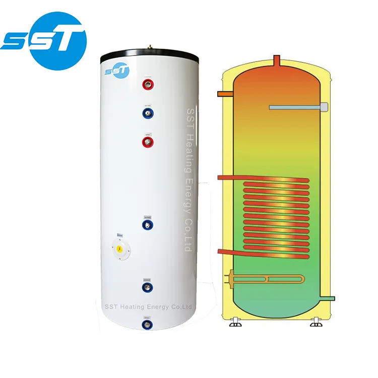 Pabrik Produksi SST Kualitas Baik Tangki Penyimpanan Air Domestik Panas, Air Panas Boilerfor Hotel. Rumah, Rumah Sakit, Penggunaan Sekolah