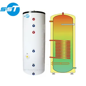 SST Factory Manufacture Good Quality Hot Domestic Water Storage Tank Hot Water Boilerfor Hotel.home Hospital School Use