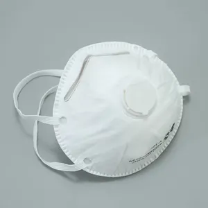 Protective Maskes KN95 FFP2 Standard Dust Mask Custom Logo 4 Layers Non Woven Disposable Active Carbon Dust Mask With Valve