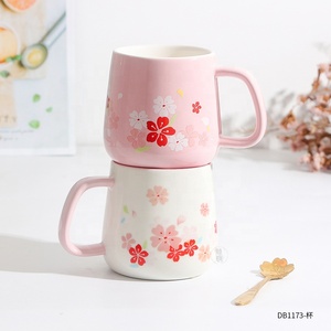 Sakura tè al latte tazza di porcellana della tazza logo personalizzato in ceramica fatti a mano tazze di <span class=keywords><strong>caffè</strong></span> - Product Image 4