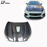 Capot en fibre de carbone pour Maserati Quattroporte, capot avant transparent pour voiture, en parfait état et vis incluses