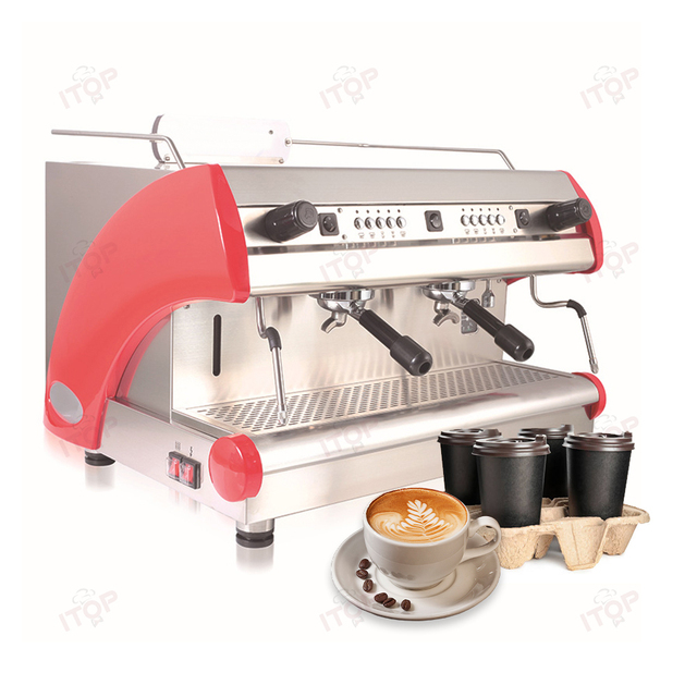 Semi Automatic 2 Group Commercial Italian Espresso Coffee Machine for Best Price