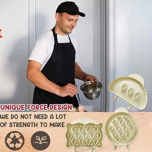 3PCS Mini <b>Hand</b> Pie <b>Molds</b> Plastic Empanada Press Dough Cutter Maker DIY Fruit Pie Turnover <b>Mold</b> For Home Baking - Product Image 2