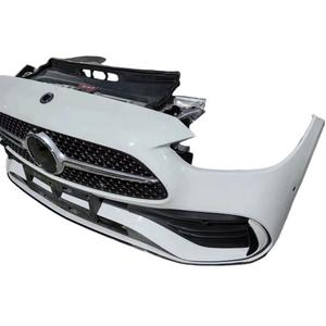 Kit carrosserie pare-chocs avant pour Mercedes Benz <span class=keywords><strong>W206</strong></span>, vente chaude, pour C200 C300, accessoires de voiture, pièces automobiles - Product Image 4