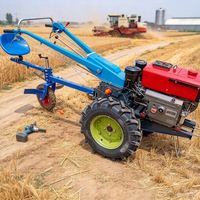 Motoculteur diesel à deux roues pour l'agriculture, le labour, la culture, le désherbage et l'utilisation en petite exploitation agricole
