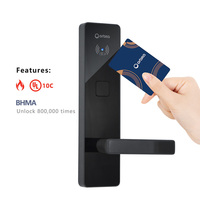 Serrure de porte d'hôtel intelligente avec kit encodeur RFID 13,56 MHz