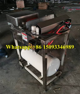 Machine de nettoyage des échalotes et des oignons verts / Machine de séparation des boues de persil, de <span class=keywords><strong>ciboulette</strong></span> et de poireaux / Machine à éplucher les semis d'ail et le céleri - Product Image 5