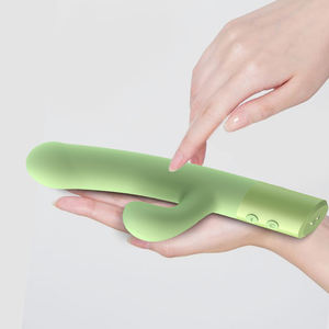 WINYI 2023 G Spot vibratore OEM ultimo giocattolo del sesso all'ingrosso clitoride stimolante vibratore coniglio a doppia testa per le donne - Product Image 1