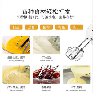 Netmego Desktop Dough Mixer Stainless Steel Bowl Electric Whisk Bakery Multifunctional Planetary Mixer N33D - Product Image 3