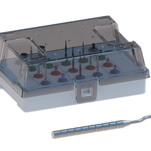 Set di Strumenti Chirurgici Dentali Elettrici per Rimozione di Impianti e Viti Rotte con Adattatore a Cricchetto - Product Image 1