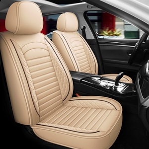 Coussin de siège de voiture en cuir de luxe taille universelle, accessoires de protection pour l'intérieur de la voiture - Product Image 3
