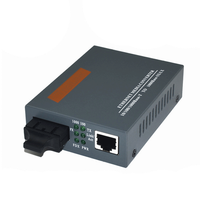 Offre Spéciale Htb-gs-03 Convertisseur de Média 10/100/1000M 25KM SC Rj45 Convertisseur de Média Fibre Optique Gigabit