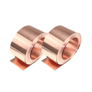 High Purity Electrolytic Copper 99.99% H63 H65 H68 H70 H80 C11500 C11600 T2 Tu2 Tu1 C2800 Cold Hot Rolled Brass Copper Coil