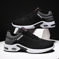 Nouvelle tendance : Chaussures de marche en tissu respirant, à lacets, légères, confortables et décontractées