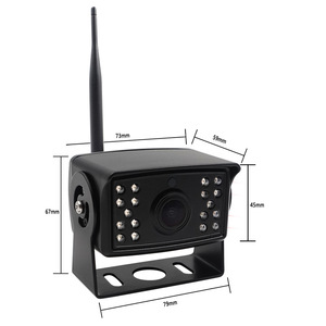 واي فاي سيارة لاسلكية كاميرا الرؤية الخلفية شاحنة الثقيلة ليلة الأشعة تحت الحمراء شاحنة عكس الكاميرا