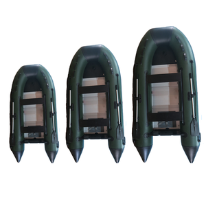 Proveedor de Botes Inflables, Bote de Pesca Plegable de 360 cm para 5 Personas, Casco de PVC, Piso de Aluminio, Goma para Navegar - Product Image 3
