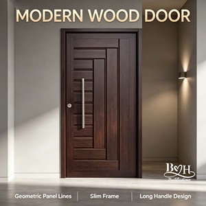 Porte d'entrée pivotante en bois massif sculpté de style américain rétro, en acajou, sécurisée, imperméable, pour l'<span class=keywords><strong>intérieur</strong></span> de la <span class=keywords><strong>maison</strong></span> - Product Image 5
