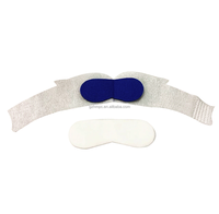 Couvre-yeux jetable pour bébé Masque pour les yeux de photothérapie Tissu élastique non tissé Conception à pois de style uni pour les soins néonatals
