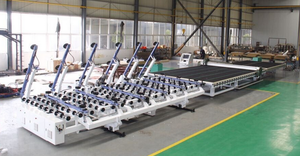 Ligne de découpe de verre industrielle de précision CNC automatique robuste 380 V pour épaisseurs de 3 à 19 mm, ligne de production de découpe de verre - Product Image 5