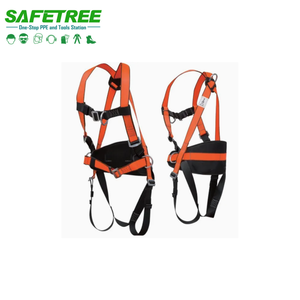 Lightweight Safety Lineman Body Harness Fall Protection with <strong>Tool</strong> <strong>Belt</strong> and Lanyard Comfortable and Secure - Product Image 1