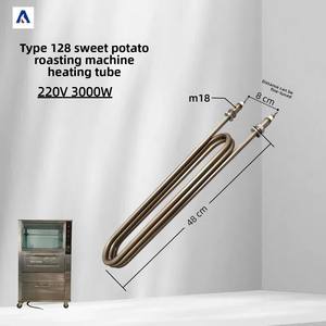 Tubo de Calefacción <span class=keywords><strong>Infrarrojo</strong></span> de Alta Calidad para Horno de Asar Batatas, Repuesto Modelo 128 128A 168 - Product Image 2