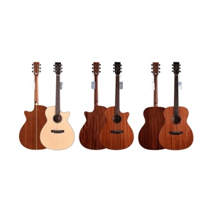 Guitarra Acústica y Electroacústica WaveGarden Serie WG-220 y WG-230 de 40 Pulgadas con Tapa Sólida - Product Image 1