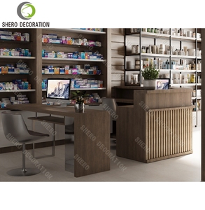 ตู้โชว์เครื่องสำอางแบบโมเดิร์น พร้อมไฟ LED สำหรับร้านค้าปลีกและร้านเครื่องสำอาง - Product Image 2
