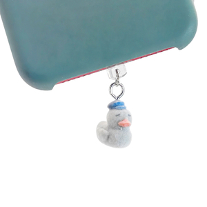 IVANHOE Cartoon canard téléphone bouchon anti-poussière Android bouchon anti-poussière pendentif <span class=keywords><strong>Port</strong></span> de Charge prise pour Iphone Type C bouchon de Protection contre la poussière - Product Image 6