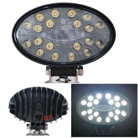 Lampe de travail LED ovale de 5.5 pouces pour voitures 12V 24V 24W 40W faisceau d'inondation/spot blanc faisceau d'inondation élevé nouvel état