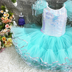 Robe de Princesse P00024, Tutu de Ballet de Haute Qualité, Costumes de Fête de Princesse pour Filles, Tenues de Scène, Vêtements de Danse, Déguisement Fantaisie Enfant - Product Image 6
