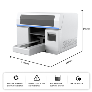 A3混合紫外Dtf平板打印机<span class=keywords><strong>3</strong></span>合<span class=keywords><strong>1</strong></span>数码印刷机，用于圆筒瓶卷薄膜和丙烯酸材料 - Product Image 2
