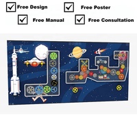 Jeux interactifs de science de l'énergie cinétique pour murs, équipement de salle sensorielle, aire de jeux intérieure certifiée ASTM, zone pour enfants
