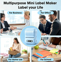 Nouvelle conception, imprimante thermique portable Bluetooth mini 2 pouces, imprimante thermique mobile sans fil 58 mm, imprimante thermique de reçus portable Android