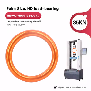 Căng thẳng cao giả mạo thép đa năng vành đai an toàn mạ kẽm trượt với O <span class=keywords><strong>Ring</strong></span> cho khóa bao bì carton phần cứng - Product Image 4