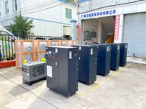 Máquina ozonizadora de aire Flygoo, generador de ozono de fuente de aire de descarga <span class=keywords><strong>Corona</strong></span>, 150g, 200g para limpieza de conductos de aire - Product Image 5