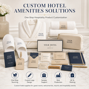 Set de Regalo Premium para Spa y Bienestar, con Logotipo Personalizado, Bata, Pantuflas, Antifaz, Taza, Botella, Esterilla de Yoga, Bolsa para Hotel, Paquete VIP para Huéspedes, al por Mayor - Product Image 3