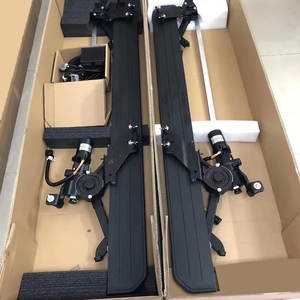 Barres de marchepieds automatiques en alliage d'aluminium d'origine, compatibles avec <span class=keywords><strong>Land</strong></span> <span class=keywords><strong>Rover</strong></span> Defender 90 110 2020 2021 <span class=keywords><strong>2022</strong></span> - Product Image 4