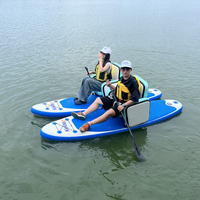 Chaise pliante d'extérieur siège de kayak gonflable à point de chute sièges gonflables pour le kayak