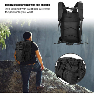 Mochila Táctica de Asalto de 50L de Gran Capacidad, Sistema MOLLE, Impermeable, para Supervivencia al Aire Libre, Bolsa de Emergencia - Product Image 2