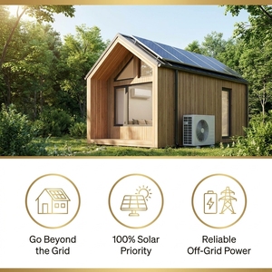 Energy Star 9000BTU เครื่องปรับอากาศพลังงานแสงอาทิตย์48V, 100% เปิดตารางใบรับรอง CE GD-9K-CH อินพุตพลังงานคู่ AC/D - Product Image 6