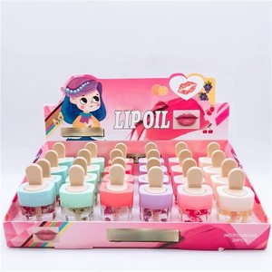 ลิปมันรูปผลไม้ลิปกลอสไม่เปื้อนกันน้ำสำหรับเด็กลิปมันอวบอิ่มรสไอศกรีมไม่ติดทนนาน - Product Image 1